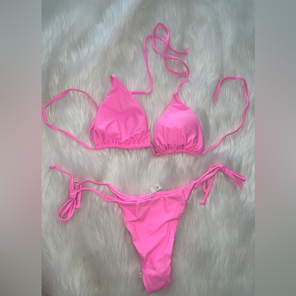 Taniehs swimwear bikini, M, Pink, NEW